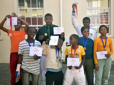 medals at Eastern Cape inter-club competition